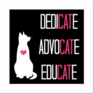 Cat Rescue, Cat Advocates, TNR Cats, Cat Lovers Posters and Art